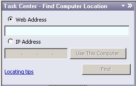 5) Added Find Computer Location Task